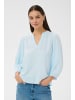 Kaffe Kurzarm-Bluse KAmilia Regular fit in Nantucket Breeze