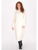 DreiMaster Vintage Damen Kleid in Wollweiss