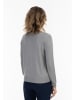 usha BLACK LABEL Damen Cardigan in Grau