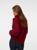 Vero Moda Strickpullover in Biking Red