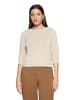 Betty Barclay Strickpullover mit 3/4 Arm in Grau Beige