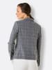 creation L Woll-Mix-Blazer in graphit-kariert