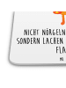 Mr. & Mrs. Panda Bierdeckel Fuchs Laterne mit Spruch in Weiß