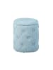 ebuy24 Hocker Ymas Grau 34 x 34 cm