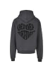 DEF Hoodie "Def Heart Hoody" in Grau