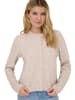 ONLY Strickjacke ONLSIMONI L/S O-NECK CARDIGAN in Grau