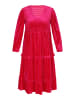 Joella Women Plus Size Dress in ROSE RED
