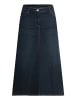 Betty Barclay Jeansrock mit Waschung in Dark Blue Denim