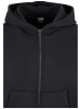 Urban Classics Zip-Kapuzenpullover in black