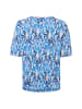 Olsen T-Shirt Clara in weiß blau