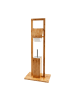 relaxdays WC Garnitur in Natur - (B)36 x (H)82 x (T)21 cm