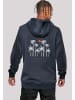 F4NT4STIC Hoodie Escape Discover the World Palm Trees in marineblau