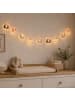 MARELIDA LED Lichterkette 10 leuchtende Tiere für Kinderzimmer L 0,9m Timer