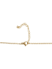 Adeliás Unisex Halskette mit Anhänger – Kreuz aus Edelstahl in gold