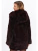 faina Coat in burgundy