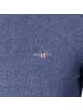 Gant Pullover Classic Cotton C-Neck in blau