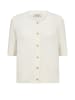 Mos Mosh Kurzarm-Strickjacke MMThora in ecru