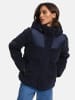 Kapuzenplüschjacke Kaguraa 16 in Navy