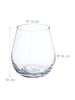 relaxdays Blumenvase in Transparent - (H)16 x Ø14 cm