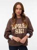 Vero Moda Sweatshirt in Chocolate Martini