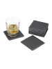 relaxdays 72x Getränkeuntersetzer in Grau