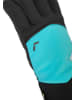 Reusch Fingerhandschuhe Amira in 7077 black/bluebird