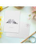 Mr. & Mrs. Panda Postkarte Tauben Liebe ohne Spruch in Weiß