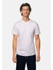DANISH ENDURANCE T-Shirt Basic V-Neck in weiß