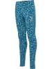 Hummel Leggings Hmlflowy Mädchen in BLUE CORAL