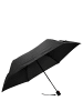 Knirps U.200 Ultra Light Duomatic - Taschenschirm Regenschirm (mat cross) in schwarz