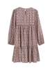 Marc O'Polo TEENS-GIRLS Kleid in AUBERGINE RED AOP