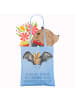 Mr. & Mrs. Panda Tasche Fledermaus Flügel mit Spruch in Sky Blue