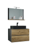 ebuy24 Badmöbelset LendasMBL anthrazit anthrazit 81 x 52 cm
