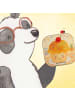 Mr. & Mrs. Panda Untersetzer Cupcake Design ohne Spruch in Weiß