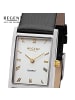 Regent Analog-Armbanduhr Regent Lederarmband schwarz extra groß (ca. 22x34mm)