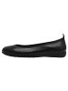 Tamaris Ballerina in BLACK LEATHER