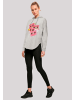 F4NT4STIC Oversized Hoodie Weihnachten Retro Song Tapes Pink in grau