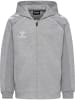 Hummel Reißverschluss Kapuzenpullover Hmlmove Kinder in GREY MELANGE