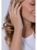 Elli Ring 925 Sterling Silber Ornament, Wellen in Gold