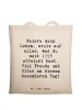 Mr. & Mrs. Panda Stofftasche Spruch 1953 Geburtstag mit Spruch in Creme