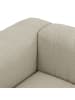 58 aufm Kessel SOFA 3-Sitzer mit Ottomane Kattrina Flachgewebe creme