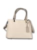 Toscanto Leder Schultertasche Toscanto Tasche beige, grau ca. 37cm