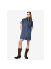 Noisy may Kleid in Medium Blue Denim