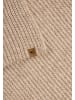 Camel Active Schal aus weichem Materialmix in Karamell
