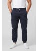 Men Plus Cargohose lang in navy blau