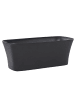 Beliani Freistehende Badewannen LANALHUE in Schwarz - (W) 75 x (H) 58 x (L) 160 cm