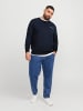 JACK & JONES PLUS Sweatshirt in Sky Captain