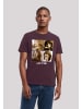 F4NT4STIC T-Shirt The Beatles in maroon