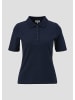 s.Oliver Polo-Shirt kurzarm in Blau