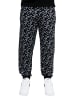 DADA Baggy Design Jogginghose All Over Print mit Kordelzug in Schwarz